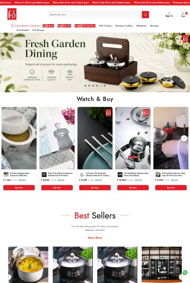 The FNS website