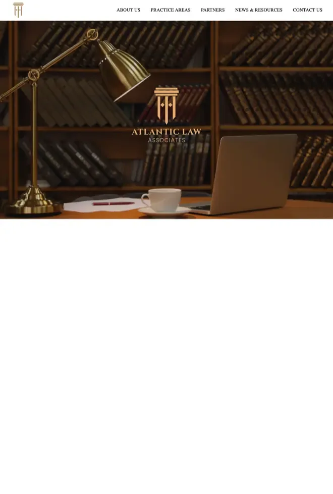 The Atlantic Law website